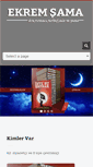 Mobile Screenshot of ekremsama.com